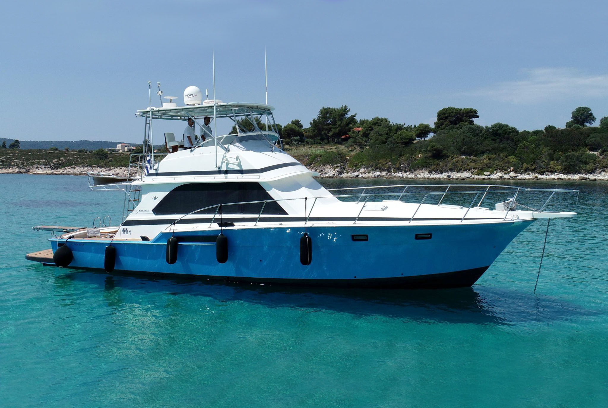 yacht for rent halkidiki